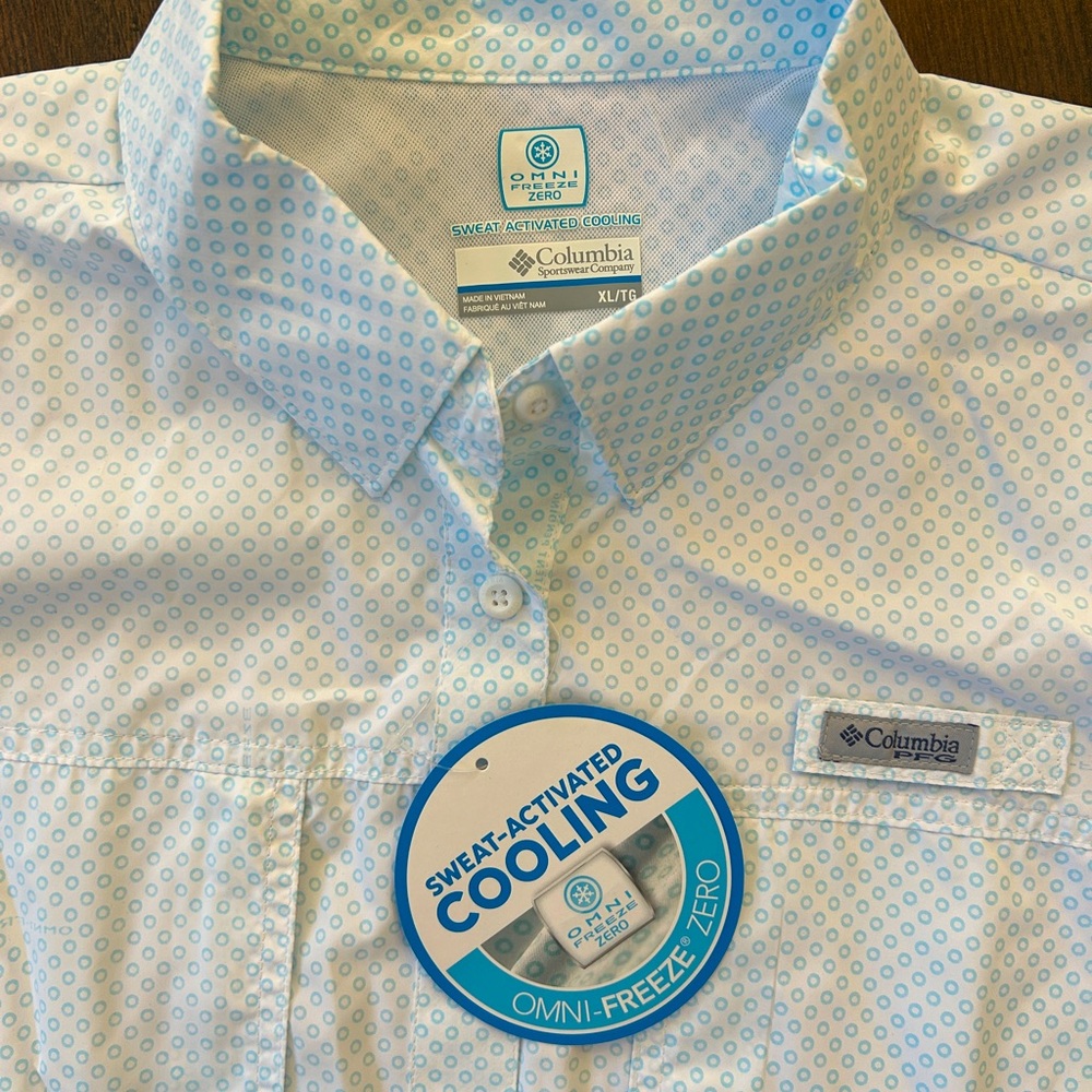 Omni freeze cooling sun shirt